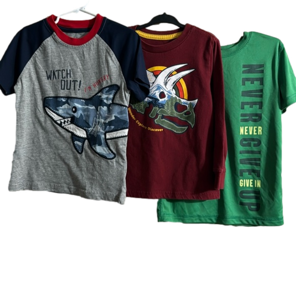Bundle of 3 Boys Shirts